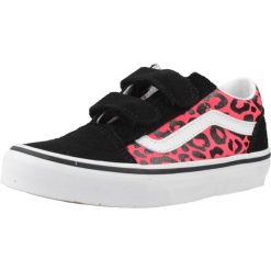 Buty VANS OLD SKOOL V Czarny. Czarne trekkingi Vans, bez wzorów, ze skóry, bez zapięcia, trekkingowe. Za 243.99 zł.