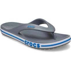 Japonki Dla Dorosłych Crocs Bayaband Flip. Niebieskie japonki Crocs, bez wzorów, z materiału. Za 129.99 zł.