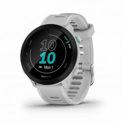 Dorosły Zegarek Garmin Forerunner 55, Czarny. Białe, cyfrowe zegarki Garmin. Za 926.00 zł.