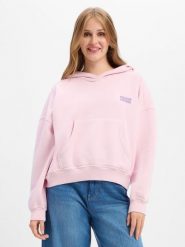 American vintage bluza z kapturem Kobiety Bawełna różowy, M. Czerwone bluzy American Vintage, m, bez wzorów, z bawełny, vintage, bez ramiączek, z kapturem. Za 749.95 zł.