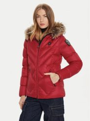 Blauer Kurtka puchowa 24WBLDC03051 Czerwony Regular Fit. Czerwone kurtki Blauer, xs, bez wzorów, z puchu, bez kaptura. Za 1,819.00 zł.