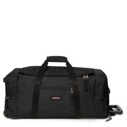 Torba podróżna Eastpak Leatherface L Plus. Czarne torby podróżne Eastpak, bez wzorów. W wyprzedaży za 635.50 zł.