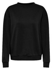JDY Bluza "Nanna" w kolorze czarnym rozmiar: XL. Czarne bluzy JDY, xl, bez wzorów, bez ramiączek, bez kaptura. Za 99.95 zł.