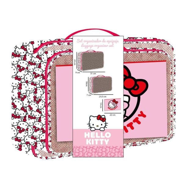 Torba podróżna Hello Kitty Czerwony. Czerwone torby podróżne Hello Kitty, bez wzorów, z poliesteru. Za 157.00 zł.