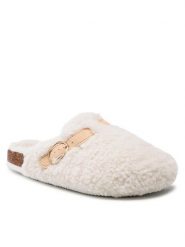 Home & Relax Kapcie AGK21703 Biały. Białe kapcie Home & Relax, bez wzorów, z materiału. Za 99.99 zł.