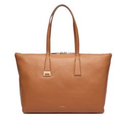 Torebka Furla. Brązowe torebki klasyczne Furla, bez wzorów, klasyczne, bez dodatków. Za 1,649.00 zł.