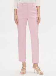 Weekend Max Mara Spodnie materiałowe Basco 2415781051 Różowy Straight Leg. Czerwone spodnie materiałowe Weekend Max Mara, bez wzorów, z bawełny. Za 1,309.00 zł.