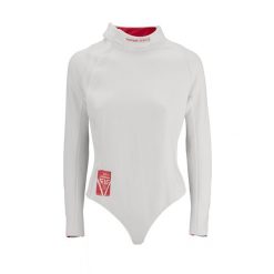Bluza do szermierki dla leworęcznych 800N damska. Białe bluzy FENC'IT, xs, bez wzorów, z materiału, sportowe, bez ramiączek, bez kaptura. Za 799.99 zł.