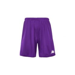 Spodenki dziecięce Kappa Borgo. Fioletowe szorty Kappa, bez wzorów, sportowe. Za 126.50 zł.