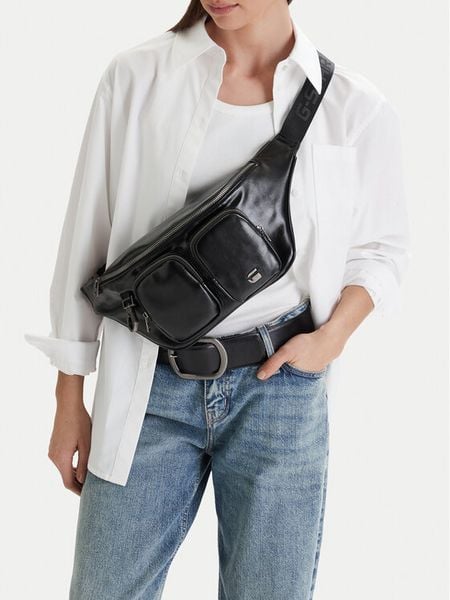 G-Star Raw Torebka EO-LDA8478 Czarny. Czarne torebki klasyczne G-Star Raw, bez wzorów, z materiału, retro, bez dodatków. Za 137.99 zł.