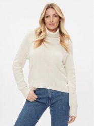 MAX&Co. Golf Caprera 73641723 Écru Regular Fit. Swetry MAX&Co., xl, bez wzorów, z bawełny, bez ramiączek. Za 989.99 zł.