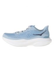 HOKA ONE ONE Buty "Mach 6 LA" w kolorze błękitnym do biegania rozmiar: 42 2/3. Niebieskie buty do biegania Hoka One One, bez wzorów, z materiału, bez zapięcia, do biegania. Za 379.52 zł.