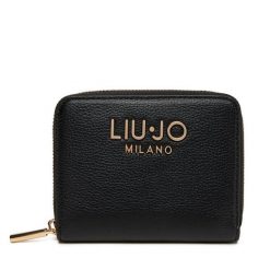 Portfel Liu Jo. Czarne portfele Liu Jo, bez wzorów. Za 269.99 zł.