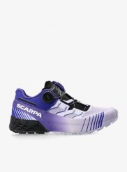 Buty trailowe damskie Scarpa Ribelle Run Kalibra HT. Fioletowe buty do biegania Scarpa, bez wzorów, z materiału, bez zapięcia, do biegania. Za 516.99 zł.