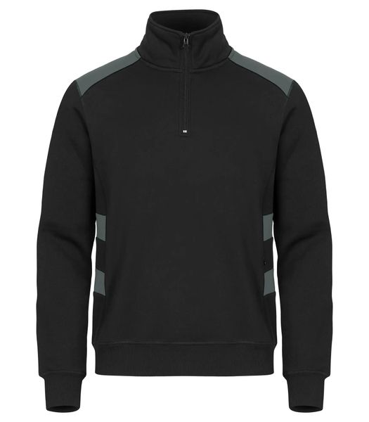 Clique Bluza Ambition Half Zip z recyklingowanego poliestru – Pistol. Szare bluzy CLIQUE, s, bez wzorów, z bawełny, bez kaptura. Za 200.16 zł.