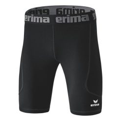 Krótkie rajstopy Erima Elemental w kolorze czarnym. Czarne bielizna termoaktywna damska Erima, bez wzorów, bez ramiączek, do piłki nożnej. Za 139.00 zł.