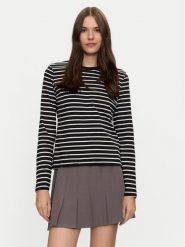 Brave Soul Bluzka LLT-248BETHANY Czarny Regular Fit. Czarne bluzki Brave Soul, s, bez wzorów, z bawełny, bez kołnierzyka, bez ramiączek. Za 89.99 zł.
