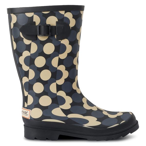 Kalosze damskie Orla Quarter Welly. Czarne kalosze Regatta, bez wzorów, bez zapięcia. Za 229.99 zł.