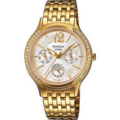 CASIO Sheen SHE 3030GD-7A. Szare zegarki Casio, srebrne. W wyprzedaży za 520.00 zł.