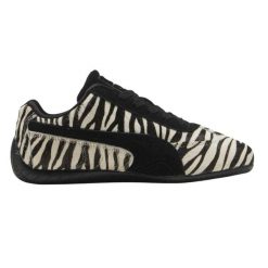 Buty PUMA YELLOW SPEEDCAT ZEBRA WNS Nadruk zwierzęcy. Czarne buty trekkingowe Puma, bez wzorów, z materiału, bez zapięcia, trekkingowe. Za 448.99 zł.