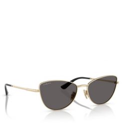 Okulary przeciwsłoneczne Vogue. Żółte okulary przeciwsłoneczne Vogue, bez wzorów, złote. Za 419.99 zł.