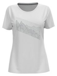 Odlo Koszulka sportowa "F-Dry" w kolorze białym rozmiar: L. Białe t-shirty sportowe ODLO, l, bez wzorów, z materiału, bez ramiączek, outdoorowe. Za 168.06 zł.