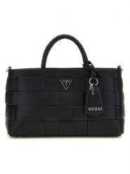 Guess Torebka w kolorze czarnym - 30 x 18 x 12 cm rozmiar: onesize. Czarne torebki klasyczne Guess, z aplikacjami, z materiału, pikowane, bez dodatków. Za 434.99 zł.