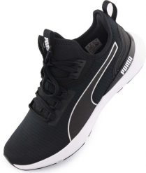 Damskie Buty Sportowe Puma Wms Pure Xt Czarne Czarne. Czarne buty treningowe Puma, na wiosnę, bez wzorów, z materiału, bez zapięcia, do biegania. Za 186.81 zł.
