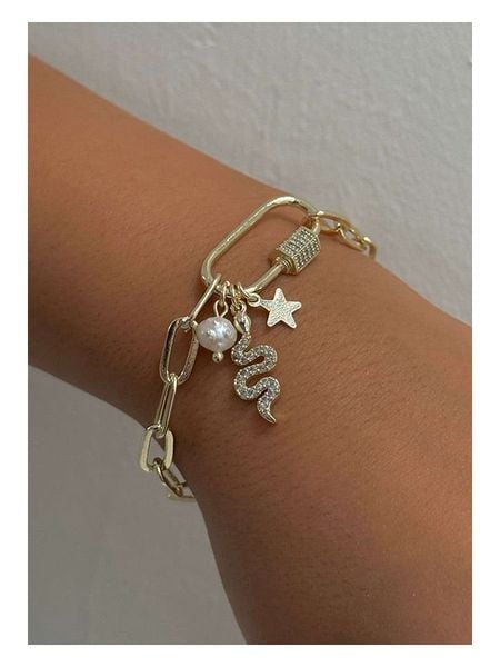 Heliophilia Bransoletka z cyrkoniami rozmiar: onesize. Białe bransoletki Heliophilia, z cyrkonią, z mosiądzu. Za 69.99 zł.