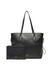 Guess Torebka HWFLNC L5165 Czarny. Czarne torebki klasyczne Guess, z aplikacjami, ze skóry, bez dodatków. Za 1,019.00 zł.