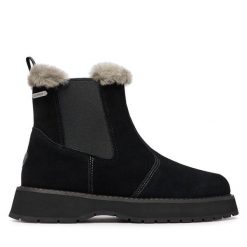 Śniegowce EMU Australia. Czarne śniegowce Emu Australia, bez wzorów, bez zapięcia. Za 774.99 zł.
