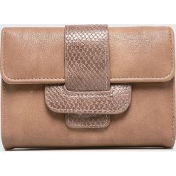 Answear - Portfel. Brązowe portfele ANSWEAR, z materiału. Za 49.90 zł.