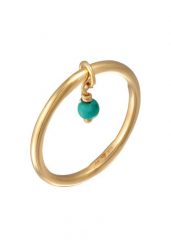 Elli Damski wisiorek z perłą i turkusowym howlitem, pozłacane srebro próby 925 Sterling Silver Pierścionki 1 ct. Niebieskie pierścionki Elli, z perłą, pozłacane. Za 248.99 zł.