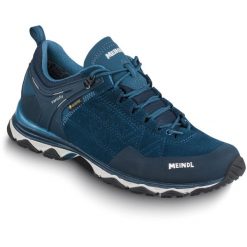 Buty trekkingowe damskie Meindl Ontario Gore-Tex. Niebieskie buty trekkingowe MEINDL, bez wzorów, z gore-texu, bez zapięcia, trekkingowe, gore-tex. Za 969.00 zł.