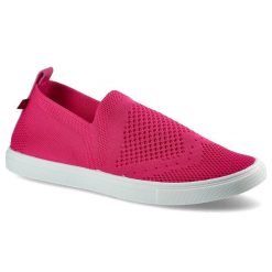 Różowe Tenisówki Damskie Big Star Sportowe Buty. Czerwone buty sportowe lifestyle BIG STAR, bez wzorów, eleganckie, bez zapięcia. Za 109.00 zł.