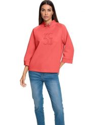 Heine Bluza w kolorze czerwonym rozmiar: 42. Czerwone bluzy Heine, bez wzorów, bez ramiączek, bez kaptura. Za 88.95 zł.