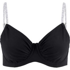 Biustonosz bikini na fiszbinach bonprix czarno-szary. Bikini marki 4f. Za 37.99 zł.