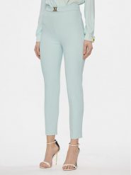Elisabetta Franchi Spodnie materiałowe PA-T14-41E2-V260 Zielony Regular Fit. Zielone spodnie materiałowe Elisabetta Franchi, bez wzorów, z materiału. Za 1,279.00 zł.
