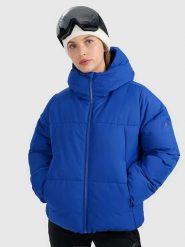 4F Kurtka narciarska w kolorze granatowym rozmiar: XXL. Niebieskie kurtki narciarskie 4f, m, bez wzorów, bez kaptura, narciarskie. Za 222.41 zł.