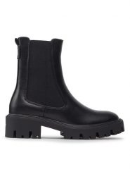 ONLY Shoes Sztyblety Onlbetty-1 15272047 Czarny. Czarne botki ONLY SHOES, bez wzorów, ze skóry, bez obcasa, na płaskiej podeszwie, bez zapięcia. Za 169.99 zł.