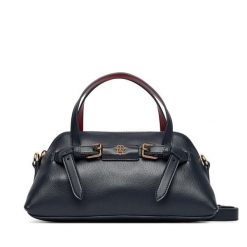 Torebka Tommy Hilfiger. Niebieskie torebki klasyczne Tommy Hilfiger, bez wzorów, klasyczne, bez dodatków. Za 529.99 zł.
