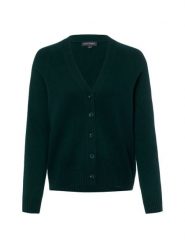 Franco Callegari kardigan z merynosów Kobiety Wełna merino zielony, M. Zielone swetry Franco Callegari, m, bez wzorów, z wełny, bez ramiączek. Za 349.95 zł.