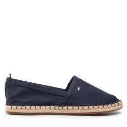 Espadryle Tommy Hilfiger. Niebieskie espadryle Tommy Hilfiger, bez wzorów, bez obcasa. Za 169.99 zł.