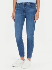 Tommy Hilfiger Jeansy Como WW0WW42488 Niebieski Skinny Fit. Niebieskie jeansy Tommy Hilfiger, bez wzorów, z bawełny. Za 389.99 zł.
