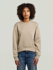 G-Star Bluza w kolorze beżowym rozmiar: L. Brązowe bluzy G-Star, l, bez wzorów, z bawełny, retro, bez ramiączek, bez kaptura. Za 148.96 zł.