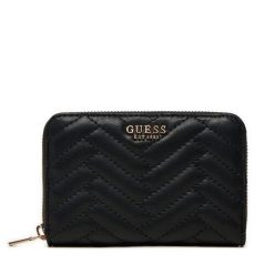 Duży Portfel Damski Guess. Czarne portfele Guess, z aplikacjami. Za 179.99 zł.