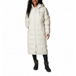 Płaszcz Zimowy Puchowy Damski Columbia Pike Lake II Long Jacket. Białe płaszcze Columbia, na zimę, m, bez wzorów, z puchu, sportowe, bez kaptura. Za 799.00 zł.
