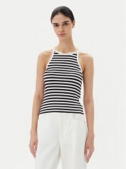 Pieces Top Jane 17155477 Czarny Slim Fit. Czarne topy Pieces, s, bez wzorów, z wiskozy, bez kołnierzyka, bez ramiączek. Za 59.99 zł.