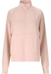 Bluza damska z zamkiem 1/2 Athlecia Jillnana. Brązowe bluzy bez kaptura Athlecia, bez wzorów, z materiału, bez kaptura, na fitness i siłownię. Za 265.50 zł.