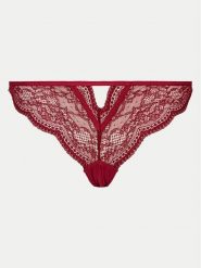 Hunkemöller Figi brazylijskie Isabelle 206371 Bordowy. Czerwone figi Hunkemöller, bez wzorów, z syntetyku. Za 69.99 zł.